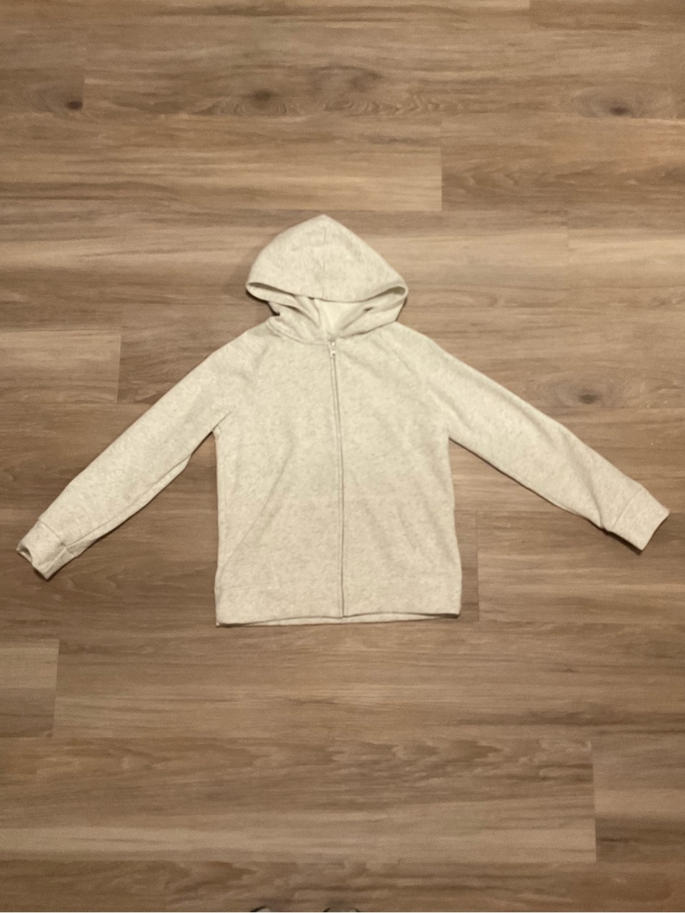 Children’s Place | Kids Zip Hoodie Jacket in Light Heather Gray